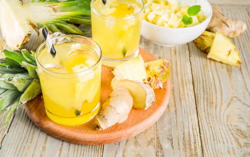 ödem atan ananas çayı