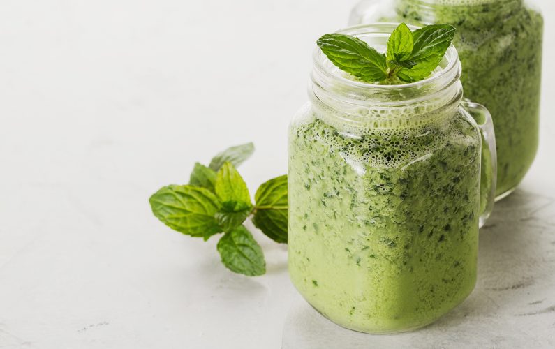 yeşil smoothie